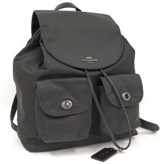 コーチ(COACH)のCOACH バックパック リュックサック ナイロン ブラック F58814(リュック/バックパック)