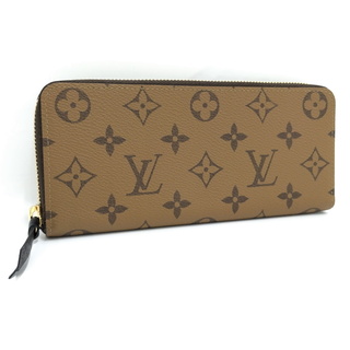 ルイヴィトン(LOUIS VUITTON)のLOUIS VUITTON ポルトフォイユクレマンス ラウンドファスナー長財布(財布)