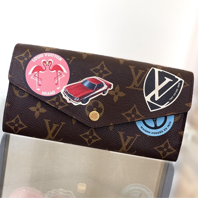 LOUIS VUITTON(ルイヴィトン)の【新品未使用】ポルトフォイユ・サラ　 マイLVワールドツアー 財布　ルイヴィトン レディースのファッション小物(財布)の商品写真