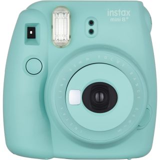 チェキ本体　instax mini8＋　グリーン  中古(フィルムカメラ)