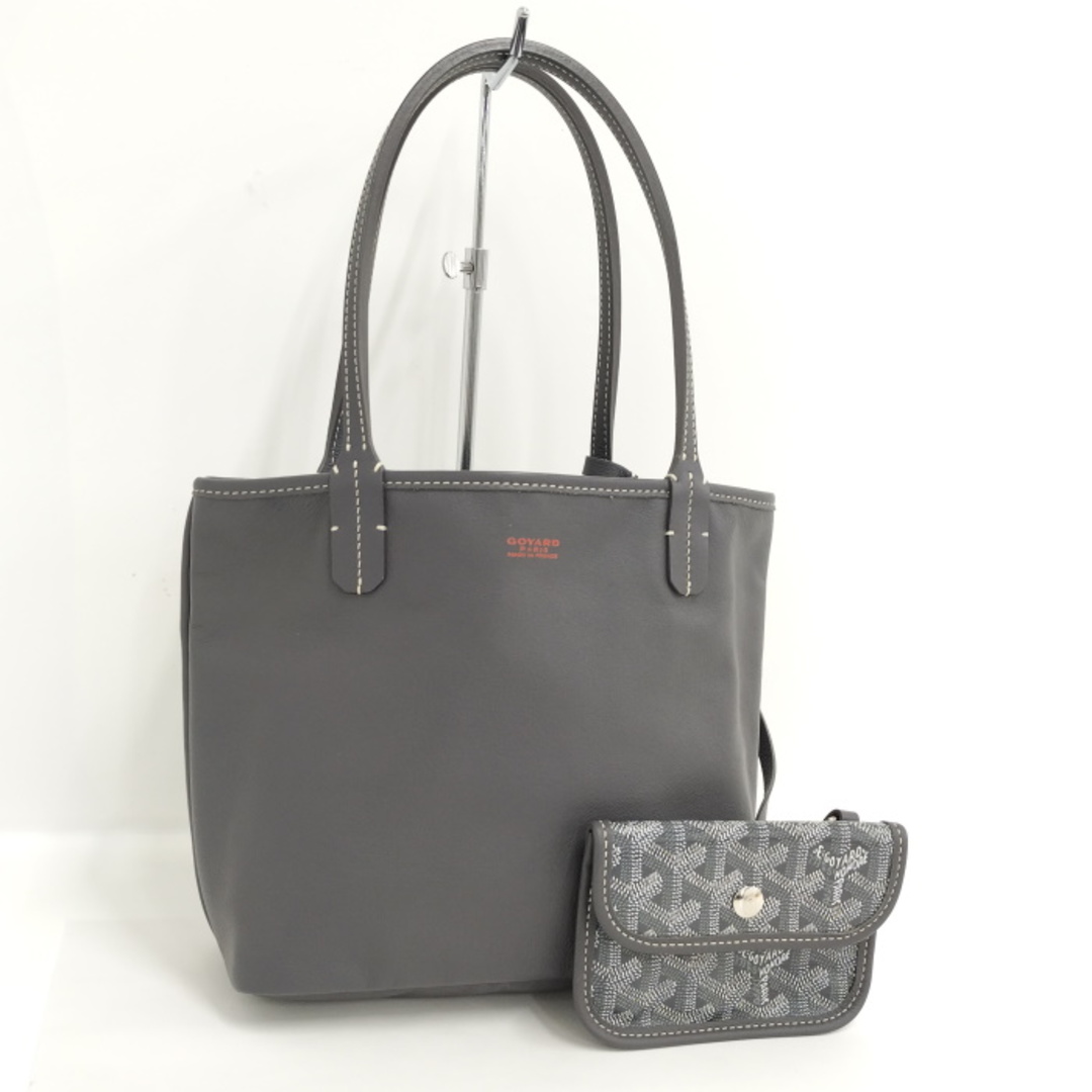 GOYARD アンジュミニ トートバッグ レザー グレー | フリマアプリ ラクマ GOYARD アンジュミニ トートバッグ レザー グレー | フリマアプリ ラクマ