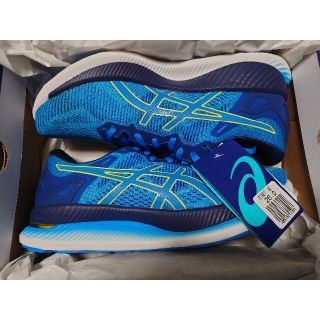 アシックス(asics)のasics　GlideRide　MEN　26.0cm　 ブルー　未使用品(シューズ)