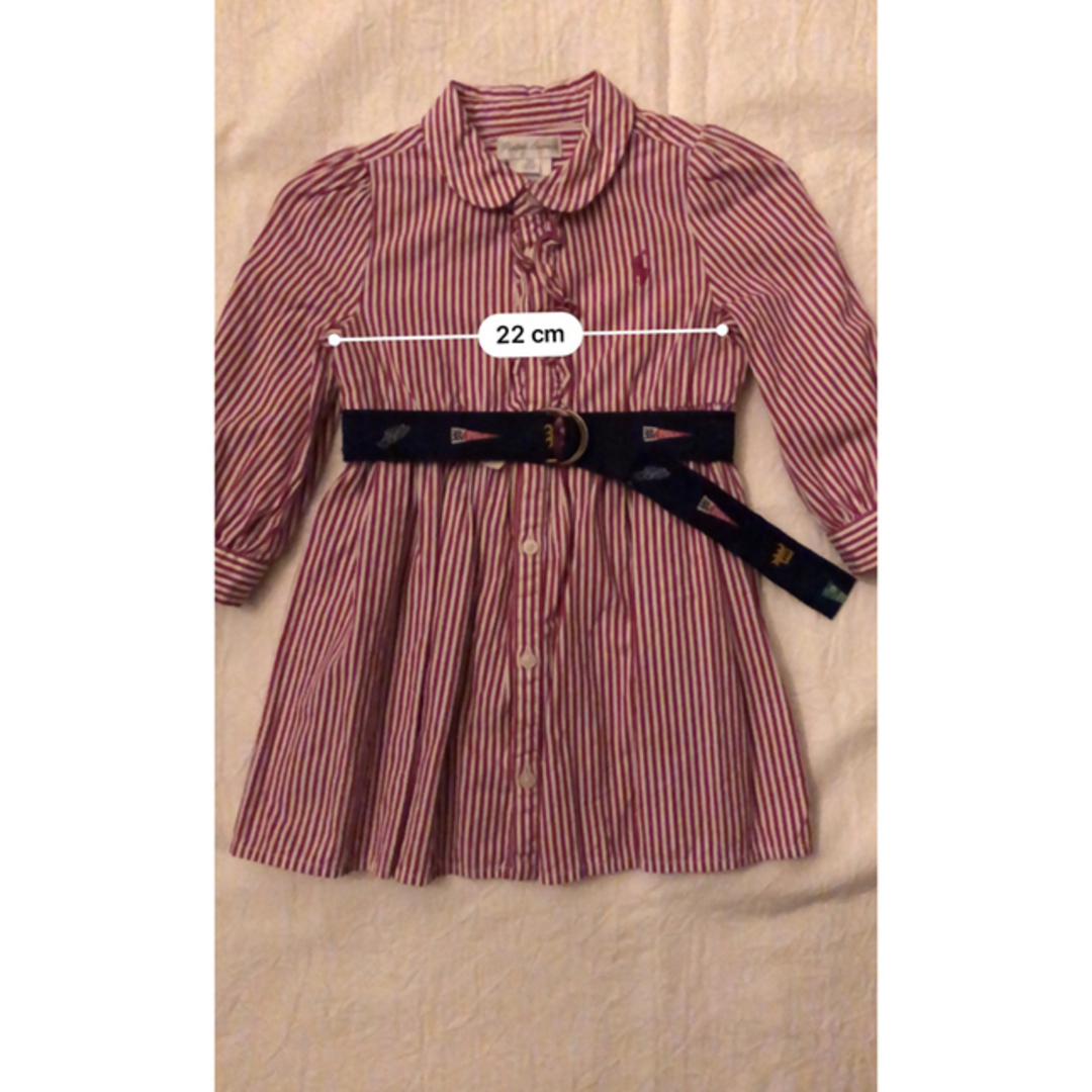 POLO RALPH LAUREN(ポロラルフローレン)のベビー　ラルフローレン　ワンピース　美品 キッズ/ベビー/マタニティのベビー服(~85cm)(ワンピース)の商品写真