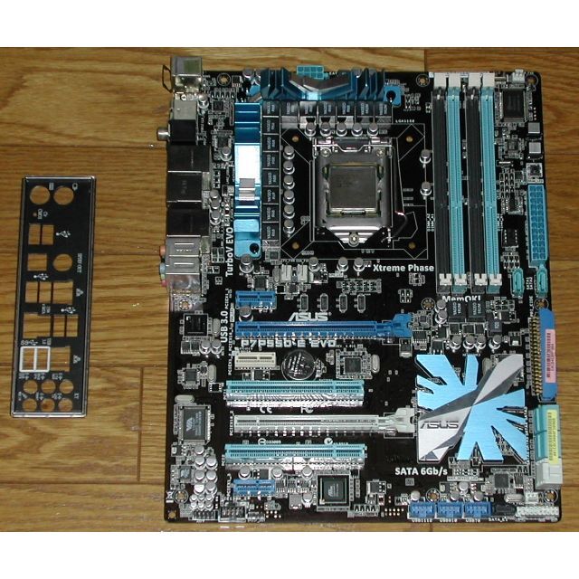 ASUS　P7P55D-E EVO  LGA1156　i7 870付き