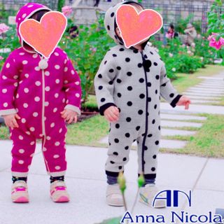 アンナニコラ(Anna Nicola)のAnna Nicola ☺︎ ベビーロンパース ☺︎ 70㎝(ロンパース)