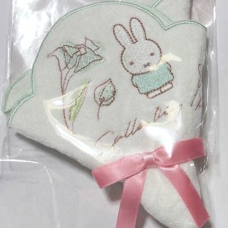 ミッフィー(miffy)のFlower Miffy バースデーフラワーミニタオル カラー(ハンカチ)