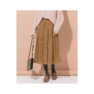 アーバンリサーチ(URBAN RESEARCH)の新品タグ 未着 アーバンリサーチ ヴィンテージレースプリーツスカート2016AW(ロングスカート)