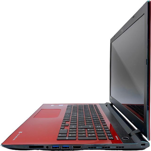 値下げ歓迎中】東芝/ノートパソコン/レッド/AZ55/Win11/i7/高速