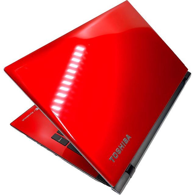 値下げ歓迎中】東芝/ノートパソコン/レッド/AZ55/Win11/i7/高速