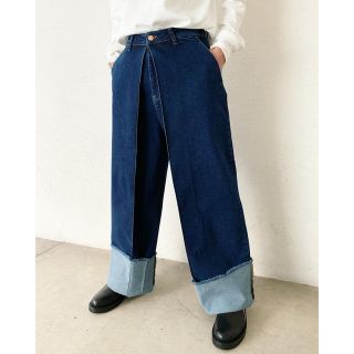 アールト(AALTO)のAALTO CLASSICAL FRONT PLEAT DENIM (デニム/ジーンズ)