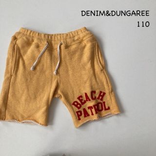 デニムダンガリー(DENIM DUNGAREE)のDENIM&DUNGAREE　ハーフパンツ　サイズ110(パンツ/スパッツ)