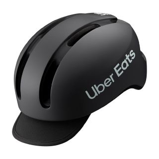 ウーバーイーツ (Uber Eats)キャンバス アーバン ヘルメット ブラック(ウエア)