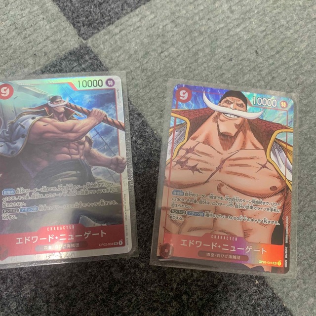 ONE PIECE(ワンピース)のエドワード・ニューゲート　SR  エンタメ/ホビーのアニメグッズ(カード)の商品写真