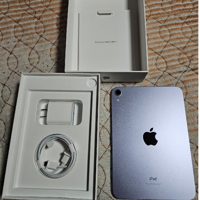 iPad mini6 第6世代 64GB パープル 【着後レビューで 送料無料】 50
