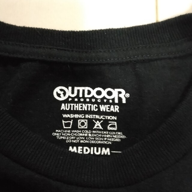 OUTDOOR(アウトドア)のOUTDOOR　Tｼｬﾂ　黒　M レディースのトップス(Tシャツ(半袖/袖なし))の商品写真