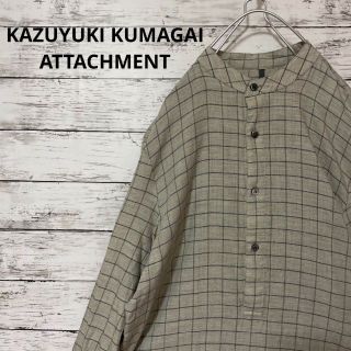 カズユキクマガイアタッチメント(KAZUYUKI KUMAGAI ATTACHMENT)のKAZUYUKI KUMAGAI Co/Wウィンドペンビエラ ロングチュニック(シャツ)