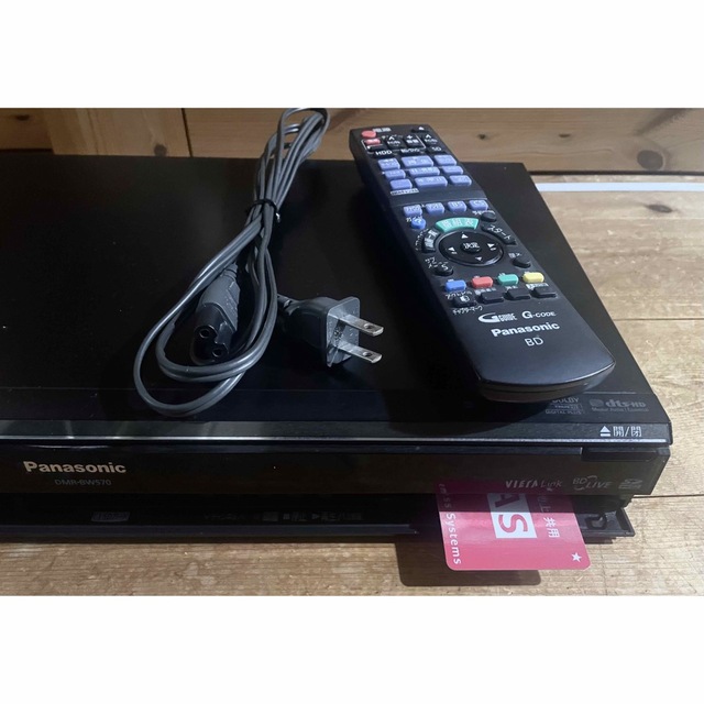 Panasonic ブルーレイ DIGA DMR-BW570 容量 1TB換装品