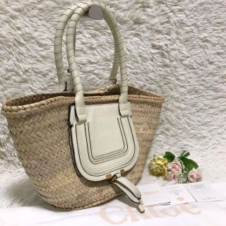 Chloe - ✨極美品✨クロエ カゴバッグ ラフィア マーシー ゴールド金具