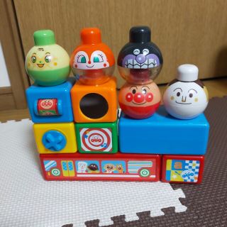 バンダイ(BANDAI)のアンパンマン　ベビラボ　ベビーブロック(積み木/ブロック)