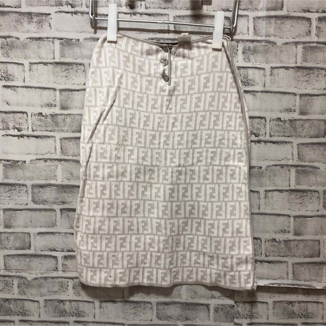 FENDI フェンディ セットアップ ズッカ柄 シルク混-