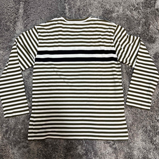 COMME des GARCONS(コムデギャルソン)のコムデギャルソン　ボーダーカットソー　L メンズのトップス(Tシャツ/カットソー(七分/長袖))の商品写真