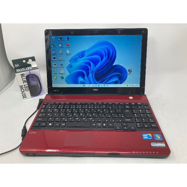 NEC LM550/E 13.3インチ corei3 新品SSD256GBOK③キーボード操作