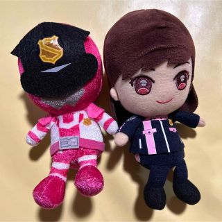 ルパパト 明神つかさ＆パトレン3号 ぬいぐるみ タグなし(ぬいぐるみ)