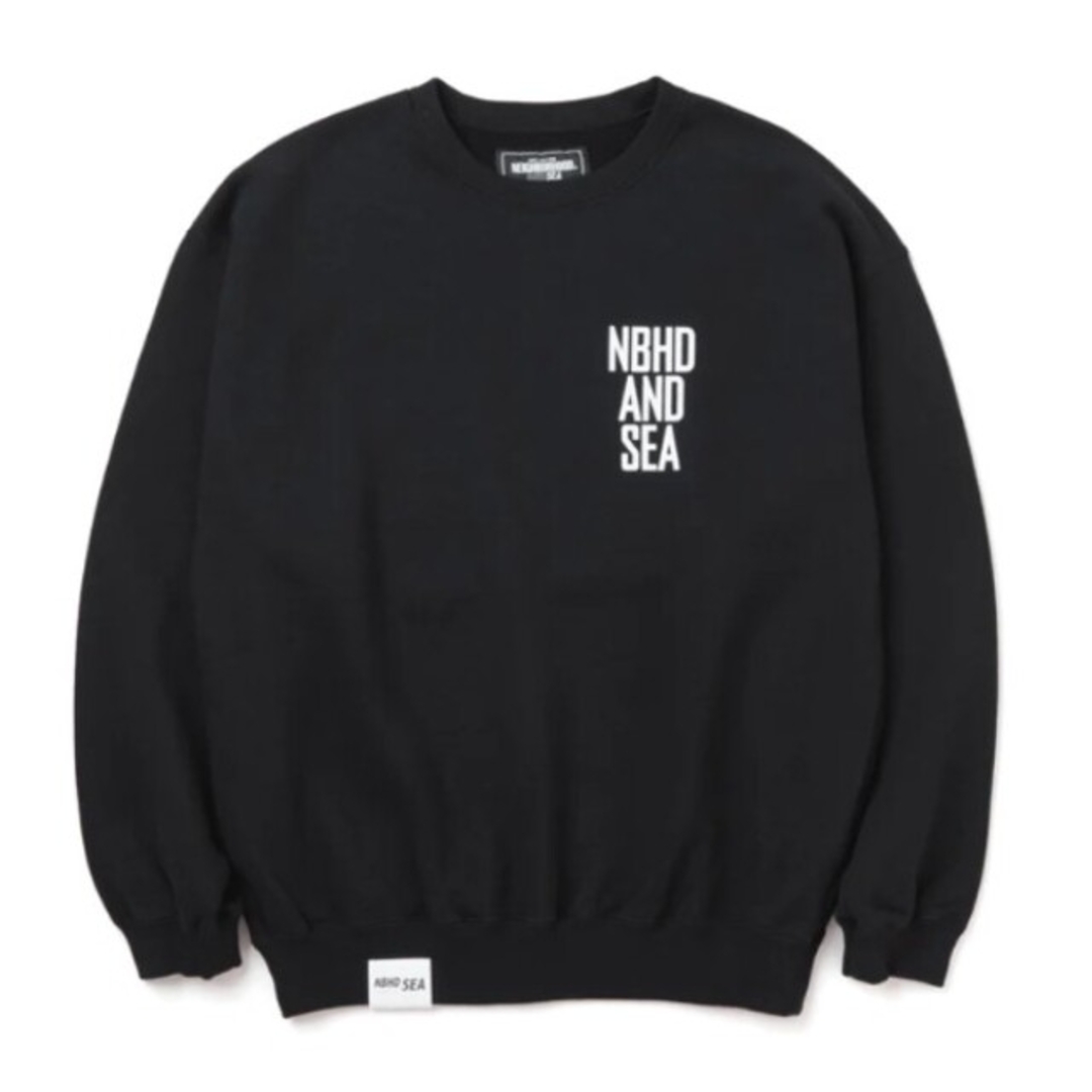 L★NEIGHBORHOODxWDS SWEATSHIRT LS / BLACK