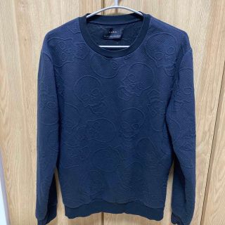 ザラ(ZARA)のmen's ZARA ドクロ　トップス(Tシャツ/カットソー(七分/長袖))