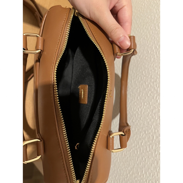 乃木坂46(ノギザカフォーティーシックス)のPhilme mekuri brown レディースのバッグ(ボストンバッグ)の商品写真