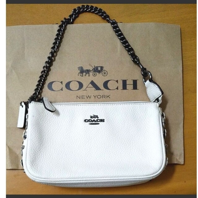 COACH チェーンミニバック