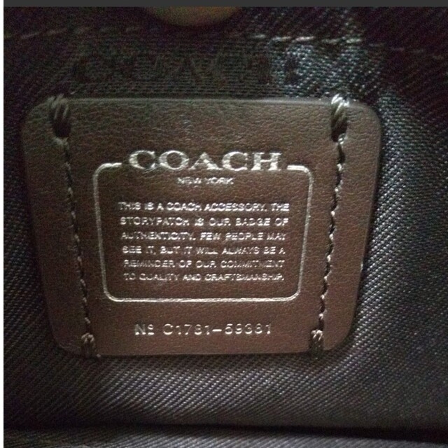 COACH(コーチ)の新品未使用COACHチェーンミニバック レディースのバッグ(ハンドバッグ)の商品写真