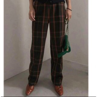 アメリヴィンテージ(Ameri VINTAGE)のAMERI VINTAGE  CHEERFUL CHECK PANTS (カジュアルパンツ)