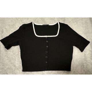 エモダ(EMODA)のEMODA ＊ クロップド丈トップス(Tシャツ(半袖/袖なし))