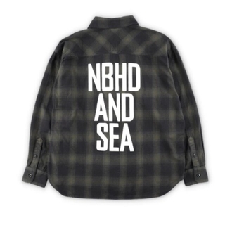 ウィンダンシー(WIND AND SEA)のNEIGHBORHOODxWDS OMBRE CHECK SHIRT LS /M(シャツ)