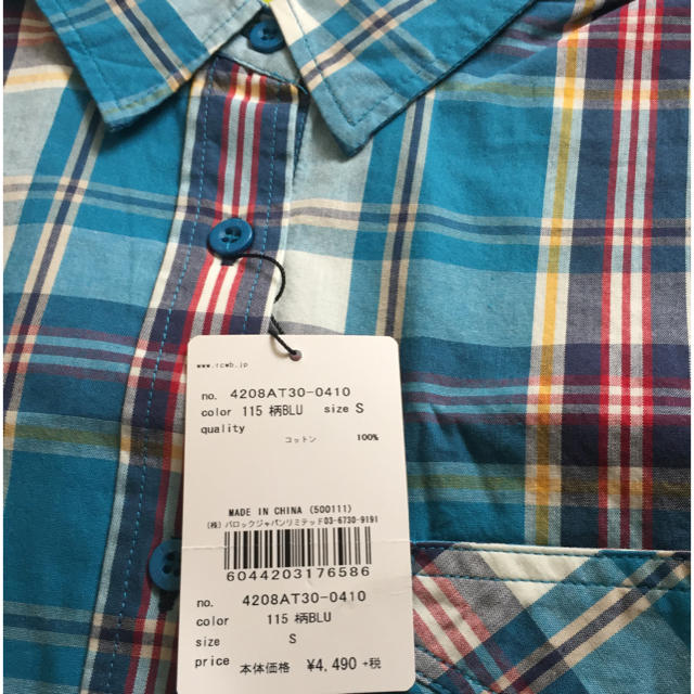 RODEO CROWNS(ロデオクラウンズ)のロデオ 半袖チェックシャツ レディースのトップス(シャツ/ブラウス(半袖/袖なし))の商品写真