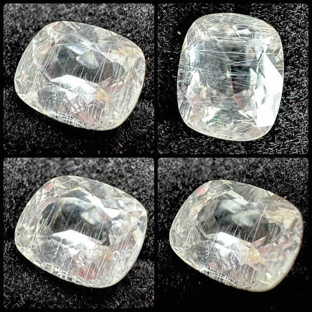 激レア!!レインボーニードルトパーズ ルース③ 正規品 16750円