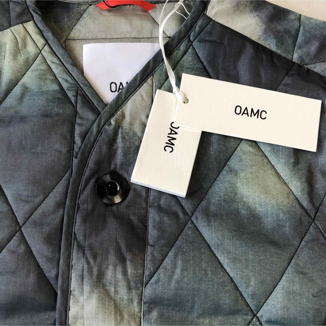 OAMC(オーエーエムシー)の新品 OAMC 22SS Combat liner, Storm Green S メンズのジャケット/アウター(ブルゾン)の商品写真