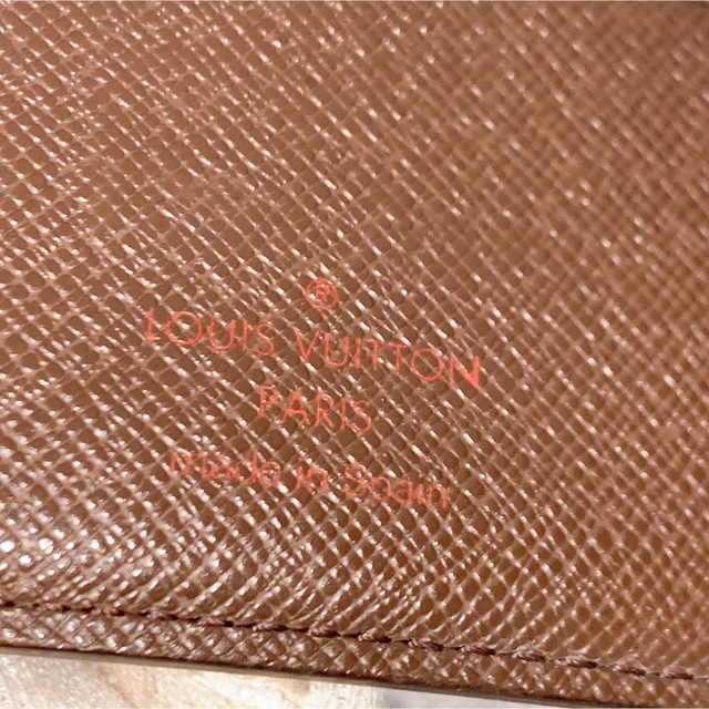 LOUIS VUITTON(ルイヴィトン)の【美品】 ルイヴィトン ポルトフォイユ マルコ ダミエ エベヌ 折り財布 レディースのファッション小物(財布)の商品写真