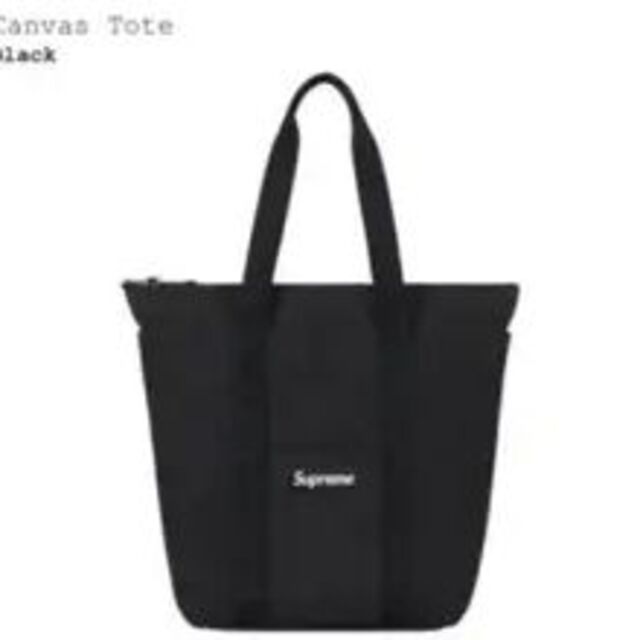 トートバッグシュプリーム　Canvas Tote Bag キャンパス　トートバック