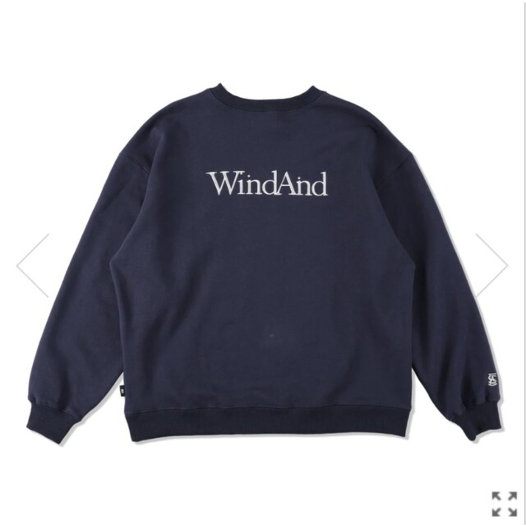 WIND AND SEA トレーナー ネイビー