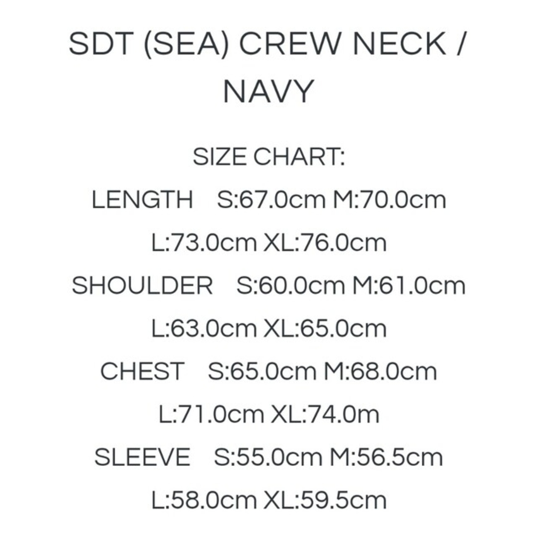 SDT (Sea) Crew neck / NAVY ★L