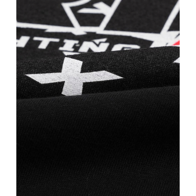 GOD SELECTION XXX(ゴッドセレクショントリプルエックス)のGOD SELECTION XXX × RIZIN ロンT / BLACK メンズのトップス(Tシャツ/カットソー(七分/長袖))の商品写真