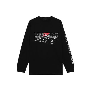 ゴッドセレクショントリプルエックス(GOD SELECTION XXX)のGOD SELECTION XXX × RIZIN ロンT / BLACK(Tシャツ/カットソー(七分/長袖))