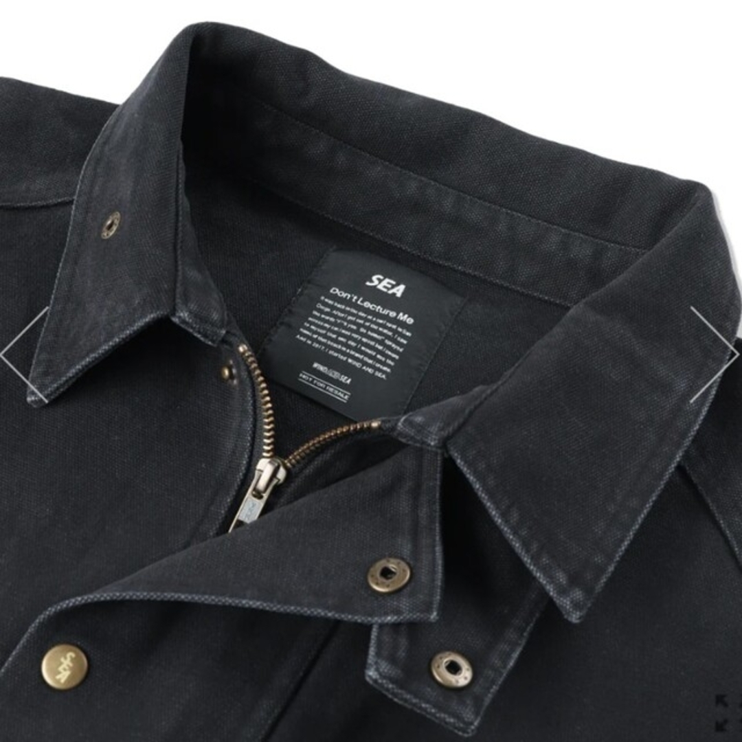 SDT Duck Canvas Riding Jacket / BLACK☆L