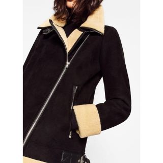 ザラ(ZARA)のZARA◎ムスタンコート(ムートンコート)