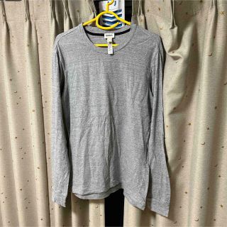 ディーゼル(DIESEL)のディーゼルDIESEL メンズ　長袖シャツ　グレー色(Tシャツ/カットソー(七分/長袖))