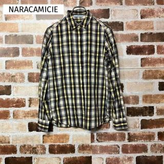 ナラカミーチェ(NARACAMICIE)の【NARACAMICIE】チェック柄コットンシャツ(シャツ/ブラウス(長袖/七分))