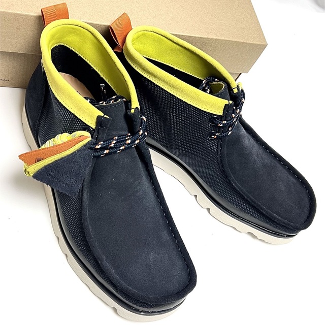 Clarks - クラークス Wallabee ワラビー 紺 ゴアテックス Clarks GORE