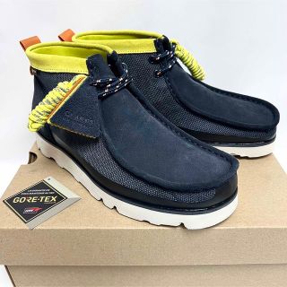 クラークス(Clarks)のクラークス Wallabee ワラビー 紺 ゴアテックス Clarks GORE(スリッポン/モカシン)